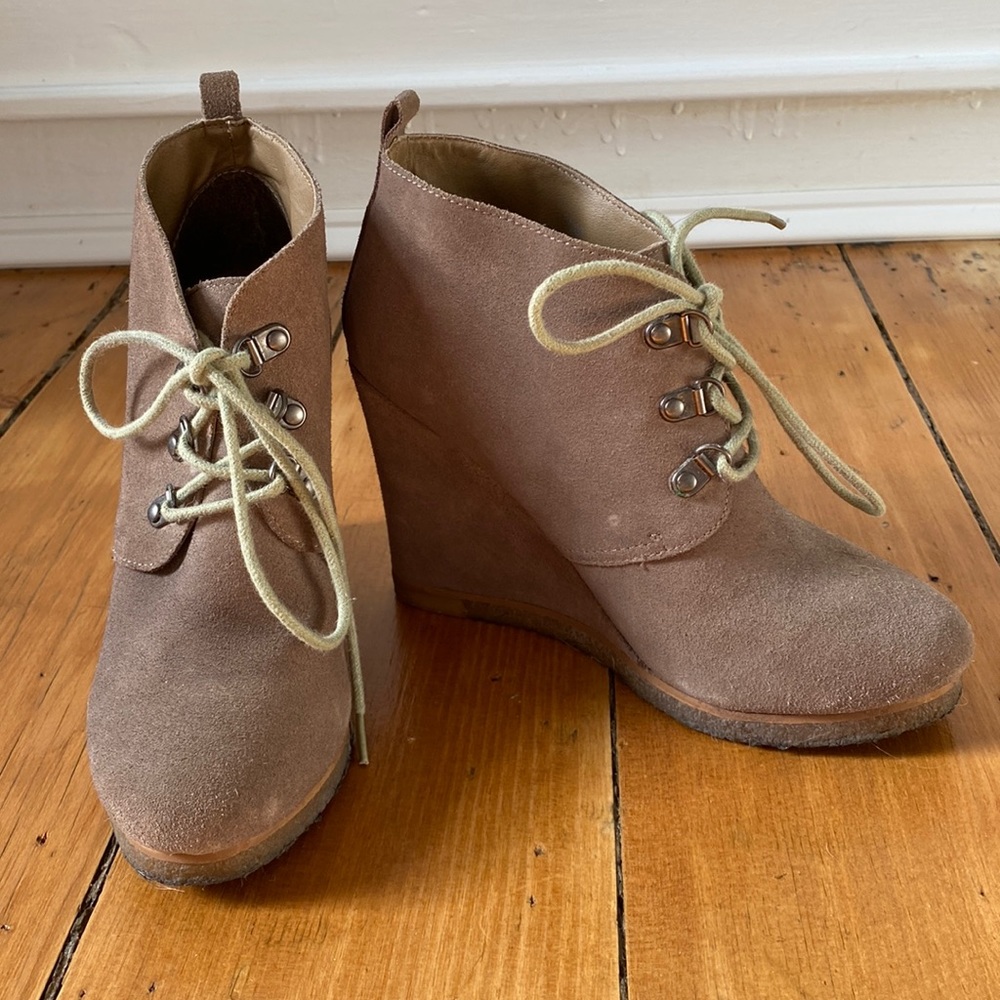 Steve Madden bootie wedges